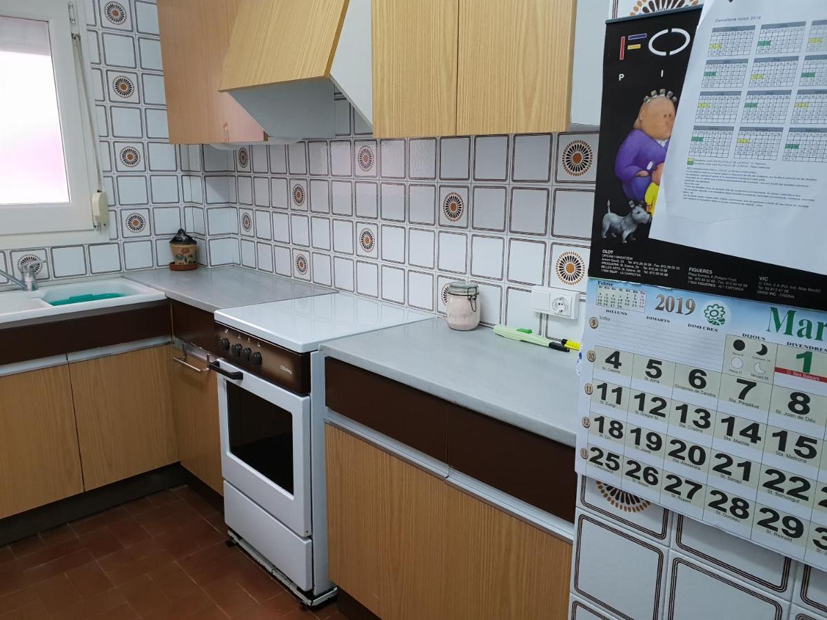 Apartamento Ca la Rita Castellfollit de la Roca Exterior foto
