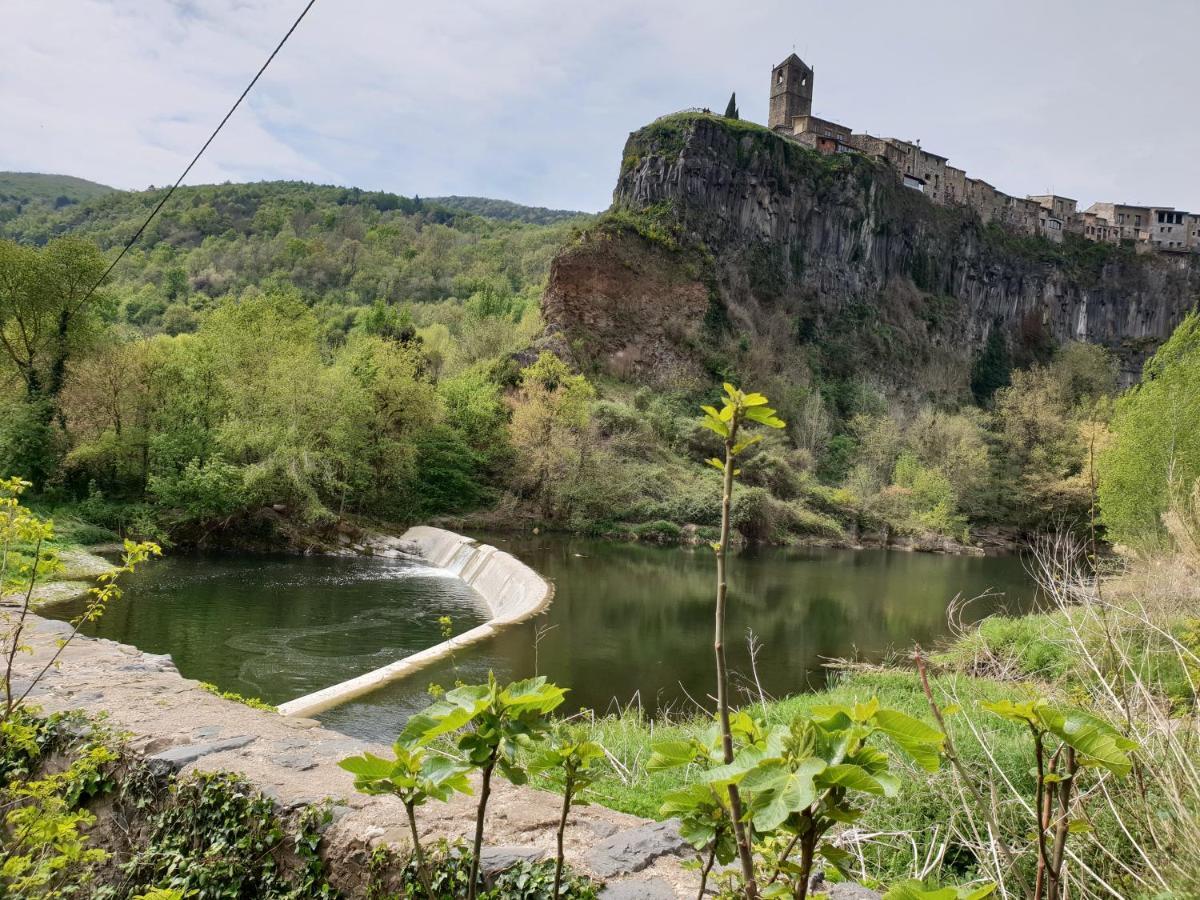 Apartamento Ca la Rita Castellfollit de la Roca Exterior foto